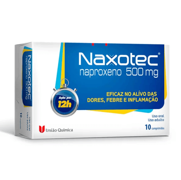 Naxotec Naproxeno 500mg 10 comprimidos